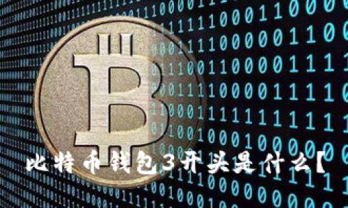 比特币钱包3开头是什么？