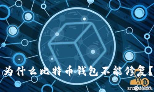 为什么比特币钱包不能修复?