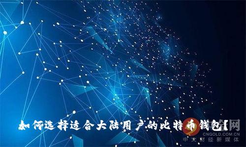 如何选择适合大陆用户的比特币钱包？