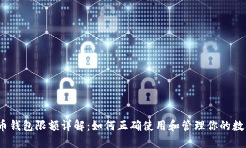 数字人民币钱包限额详解：如何正确使用和管理你的数字人民币？