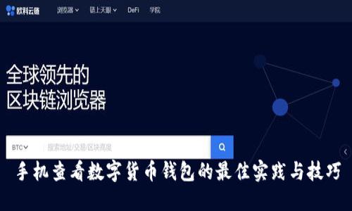 手机查看数字货币钱包的最佳实践与技巧